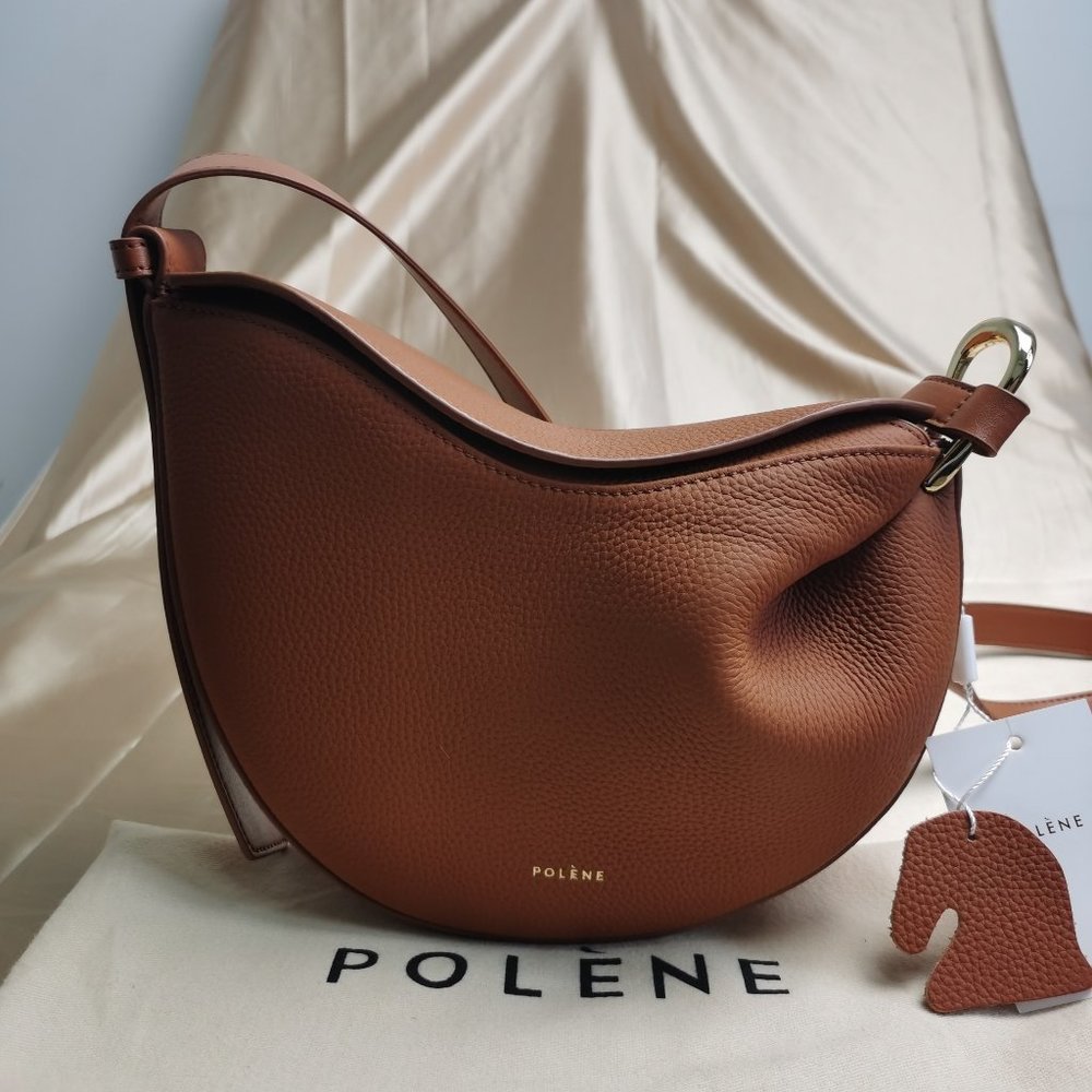 Polene Tonca TEXTURED  Crossbody Bag New